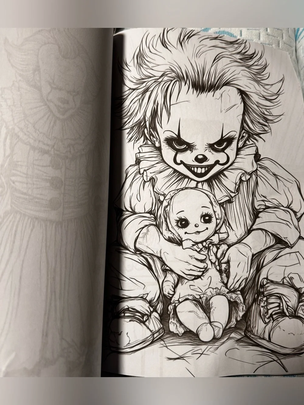 Freak of Horror, Coloring Book (NEW)